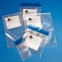 Transporttas met dubbele clip 80 x 150 mm